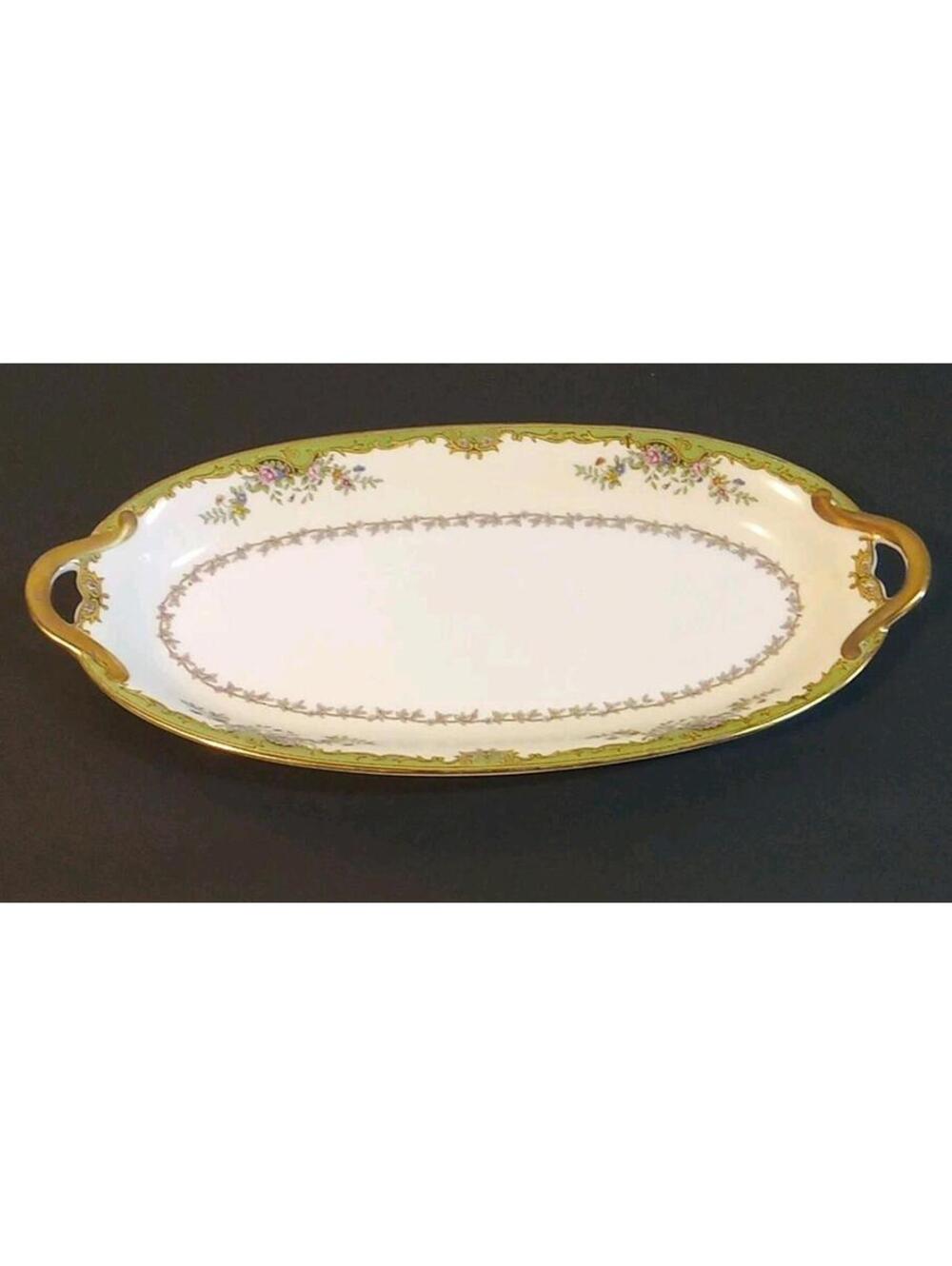 Noritake Celery Dish 13 1/8" Long Nordich Pattern Discontinued Japan Porcelain